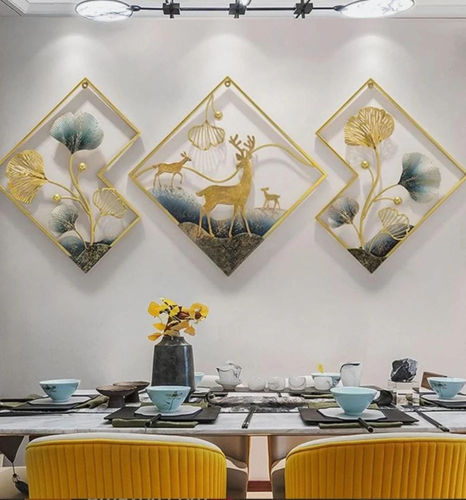 18 Iron Metal Deer Set, For Interior Decor, Box At Rs 2450 In Moradabad ... in