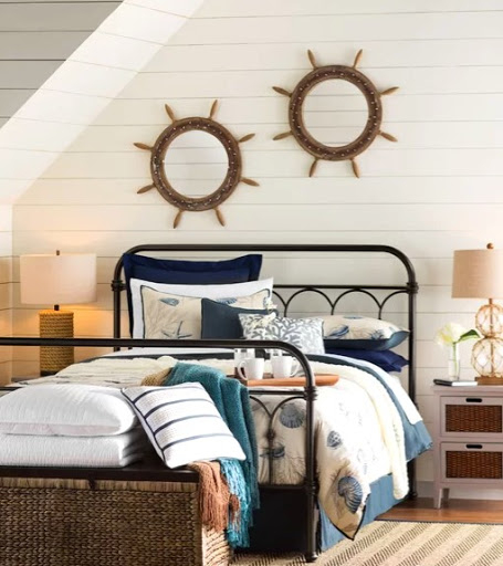 25 Coastal &Amp; Nautical Wall Mirror Ideas For Every Room in