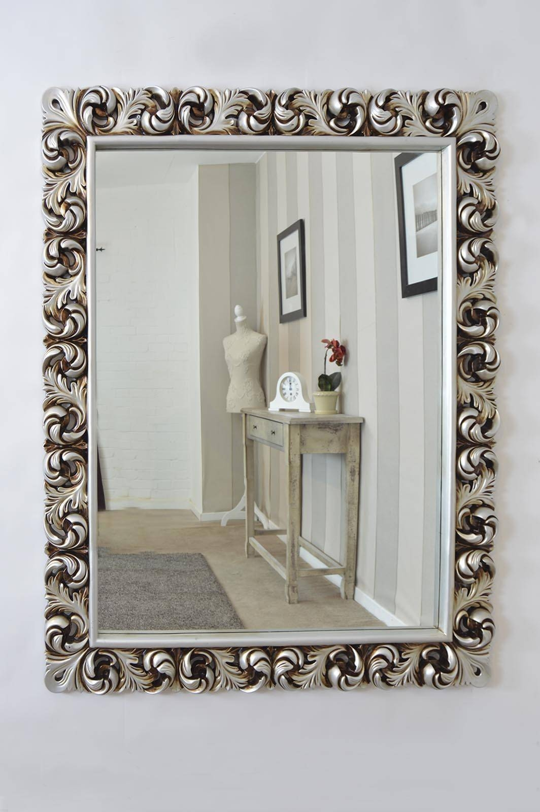 25 Photos Antique Style Wall Mirrors pertaining to Finding Authentic 12"x20" Vintage Style Wall Mirrors