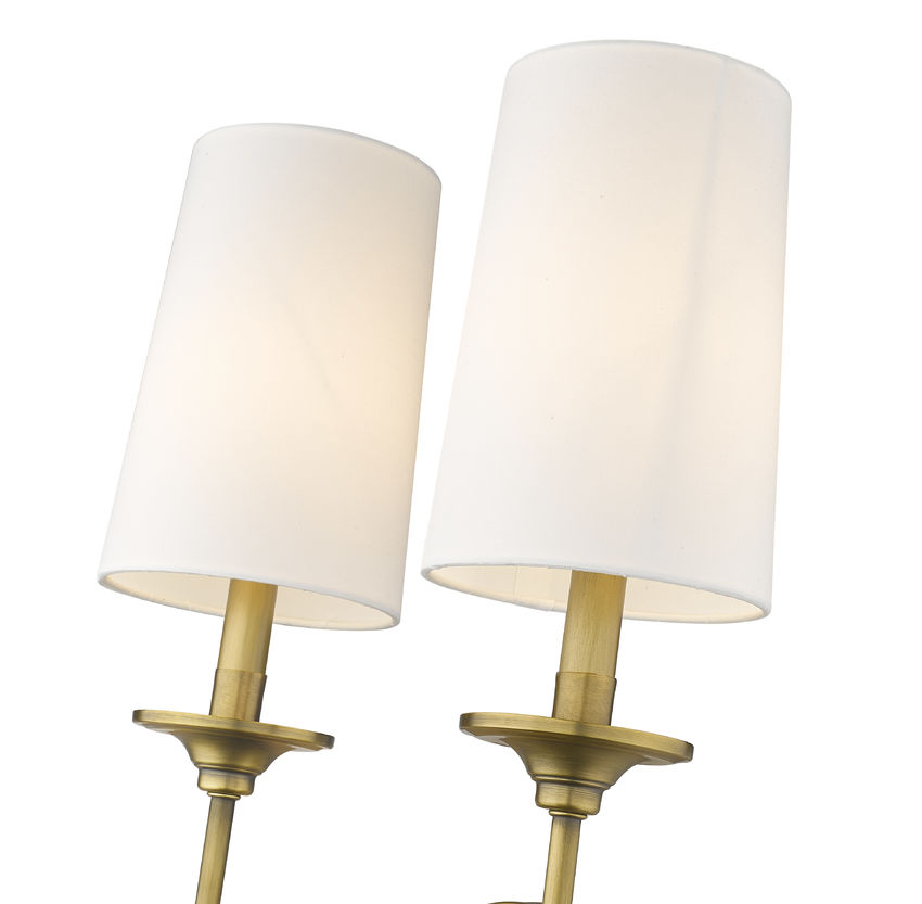 3033-2S-Rb | Z-Lite with regard to A Closer Look at the Z-LITE 3033-5L-RB 5 Light Chandelier in Rubbed Brass