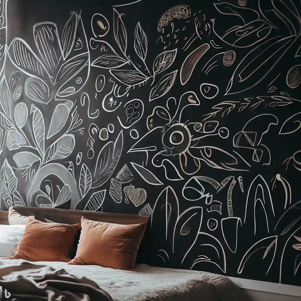 40 Rustic Bedroom Decor Ideas, Inspiration And Photos » Decor Ranch pertaining to Beyond the Basics Mastering Chalkboard Wall Art with Houzz Inspiration