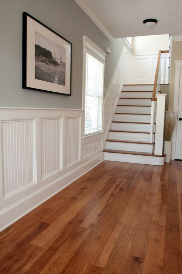 40 Simple Yet Classic Wainscoting Design Ideas – Bored Art pertaining to