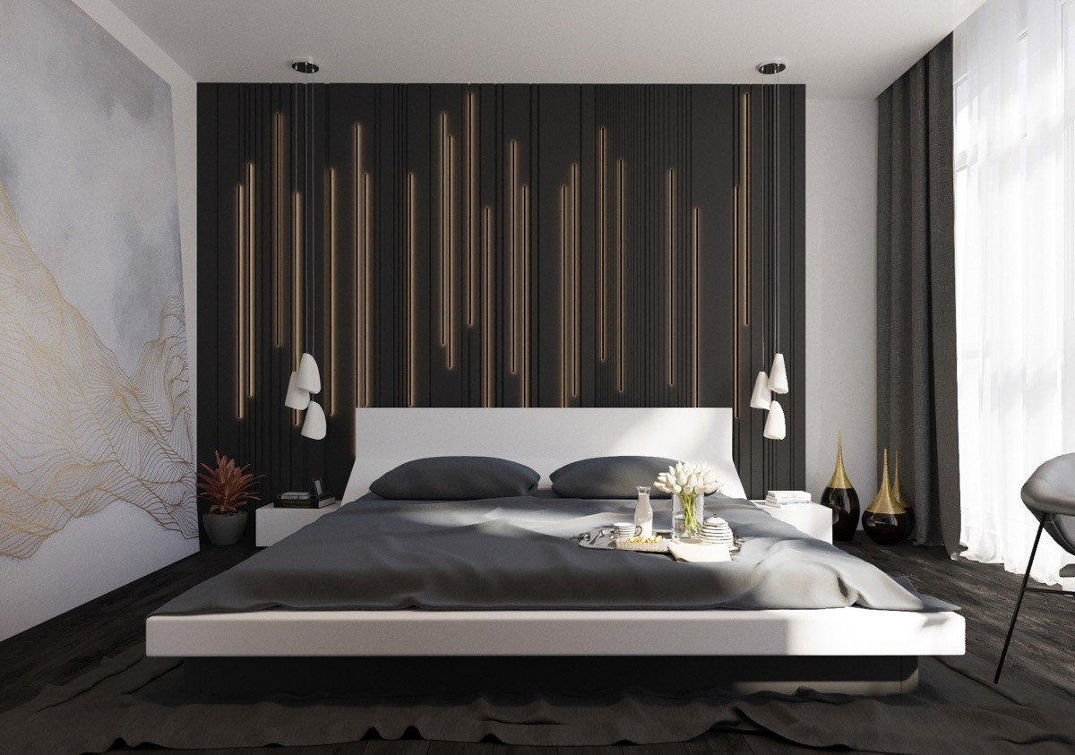 44 Awesome Accent Wall Ideas For Your Bedroominterior Design Ideas. with Elevate Your Bedroom Aesthetics With These 50 Accent Wall Concepts