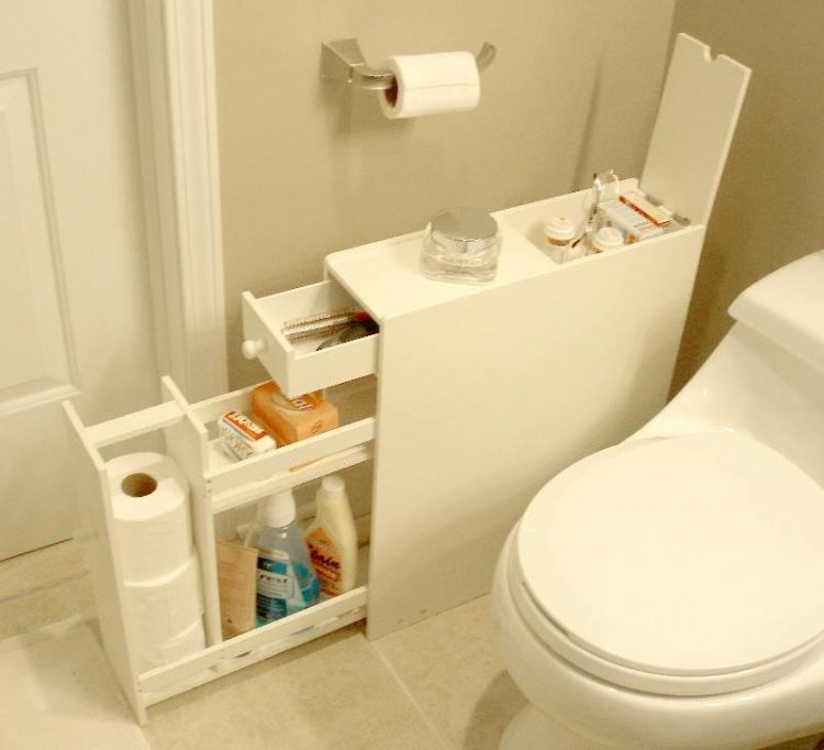 47 Creative Storage Idea For A Small Bathroom Organization - Shelterness within