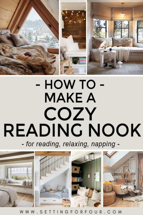 5 Cozy Small Spaces And Nook Ideas - Setting For Four Interiors pertaining to
