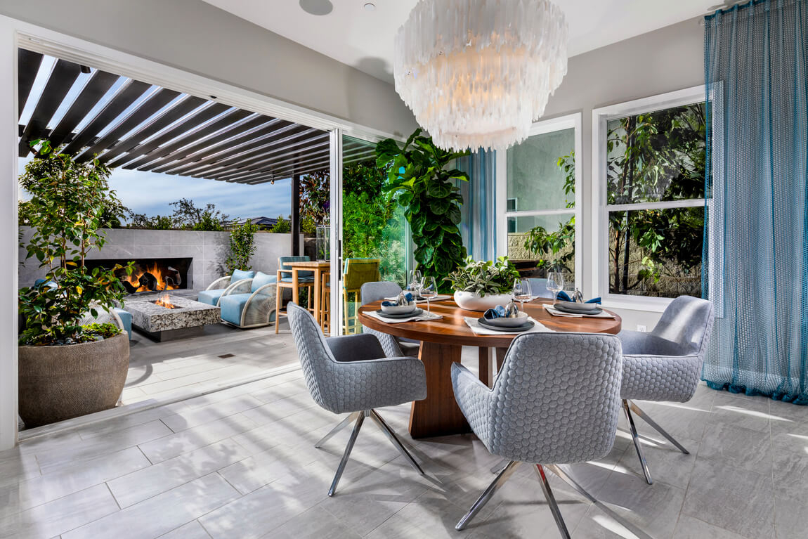 7 Indoor-Outdoor Living Room Design Ideas For Seamless Flow intended for Integrating the Sequoia 24" Shelf Seamlessly Into Your Home Decor