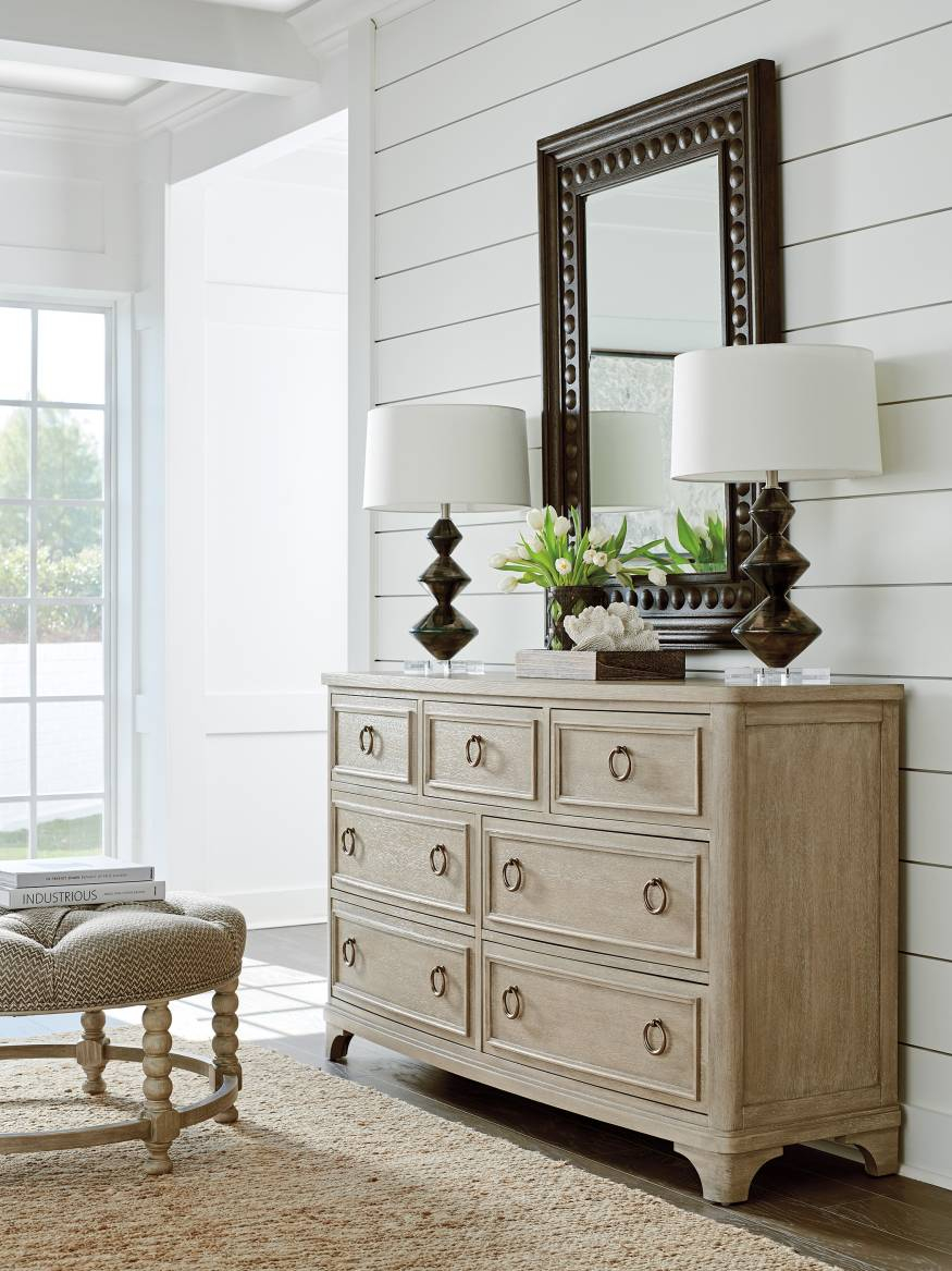 926-233 | Walker Triple Dresser | Malibu| Lexington Home Brands within The Lockeport Triple Dresser A Staple in Enduring Home Decor