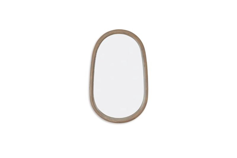 Aarilynn Accent Mirror In Antique Brown | Wall Art | Accents for The Aarilynn Brown Accent Mirror A Guide to Placement and Style