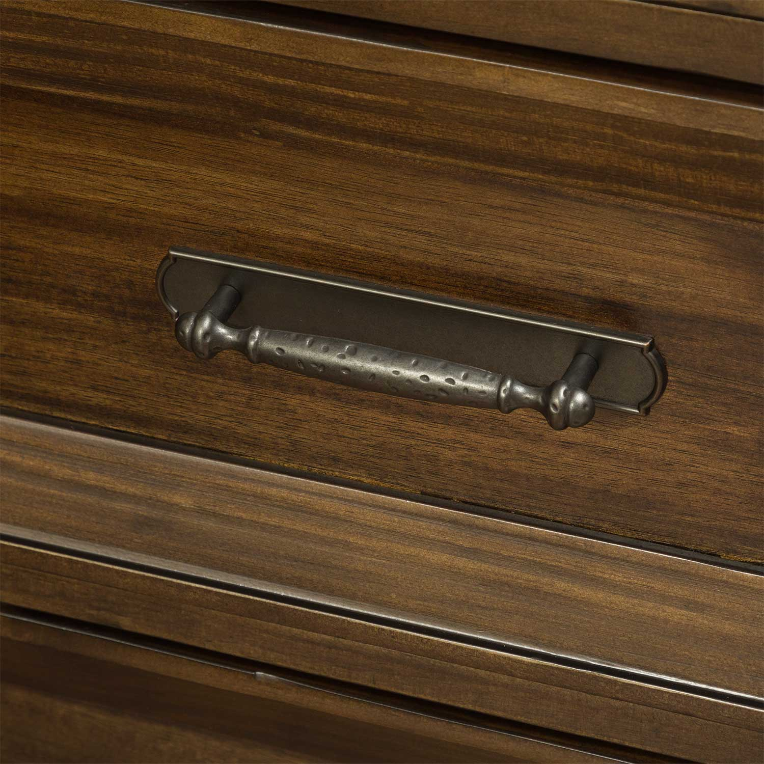 Alyssa King Dark Walnut Storage Bed | F1808-Ksbed | Afw.com intended for