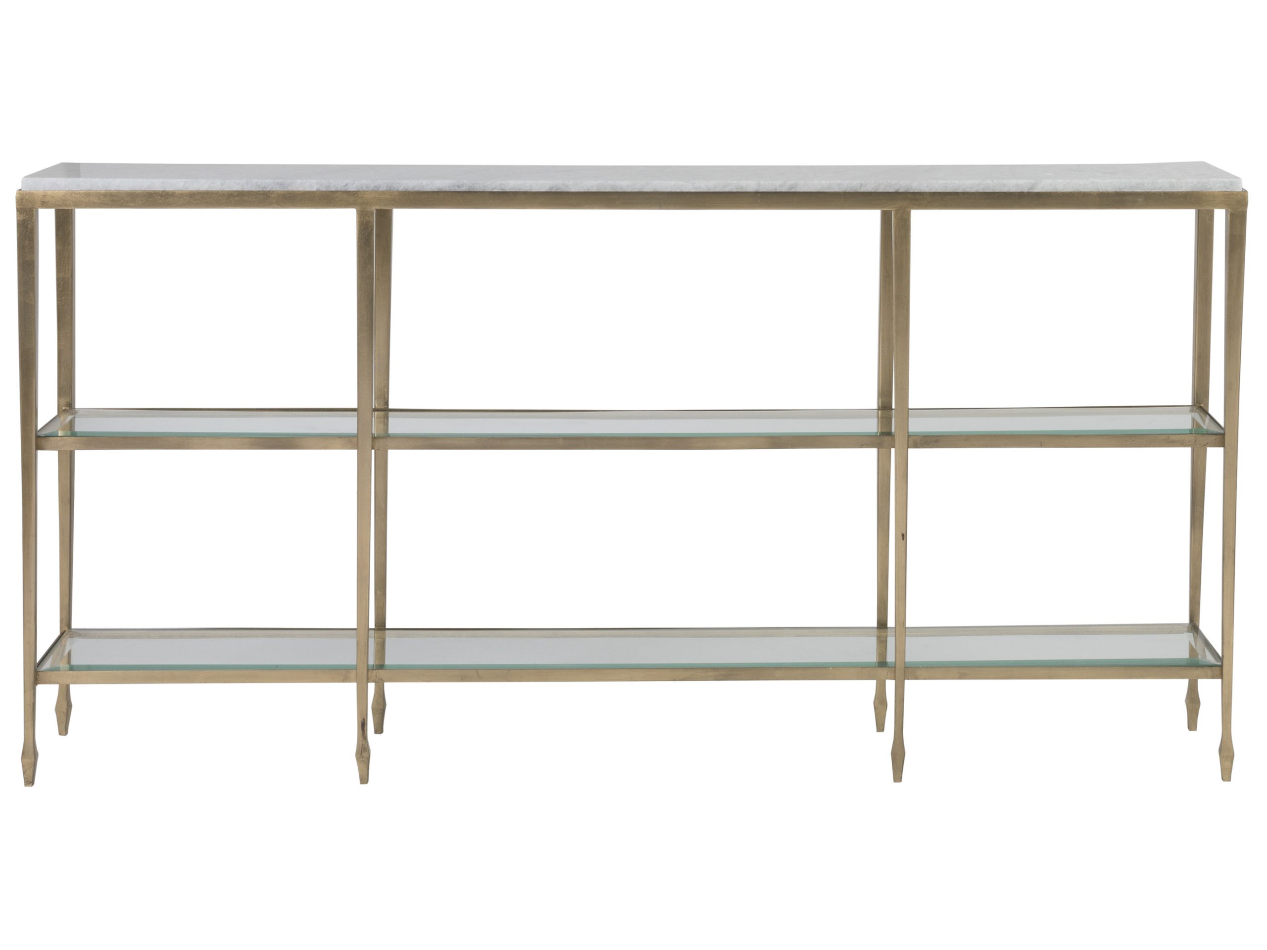 Artistica Home Signature Designs Sashay Gold Console | Wayfair within