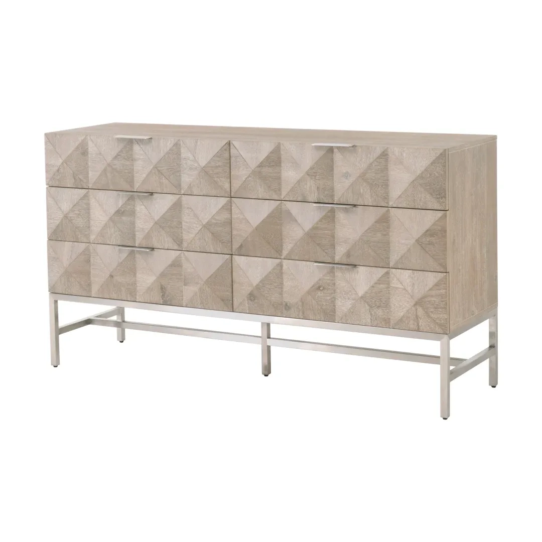 Atlas 6-Drawer Double Dresser - Kind &Amp; Woodi pertaining to