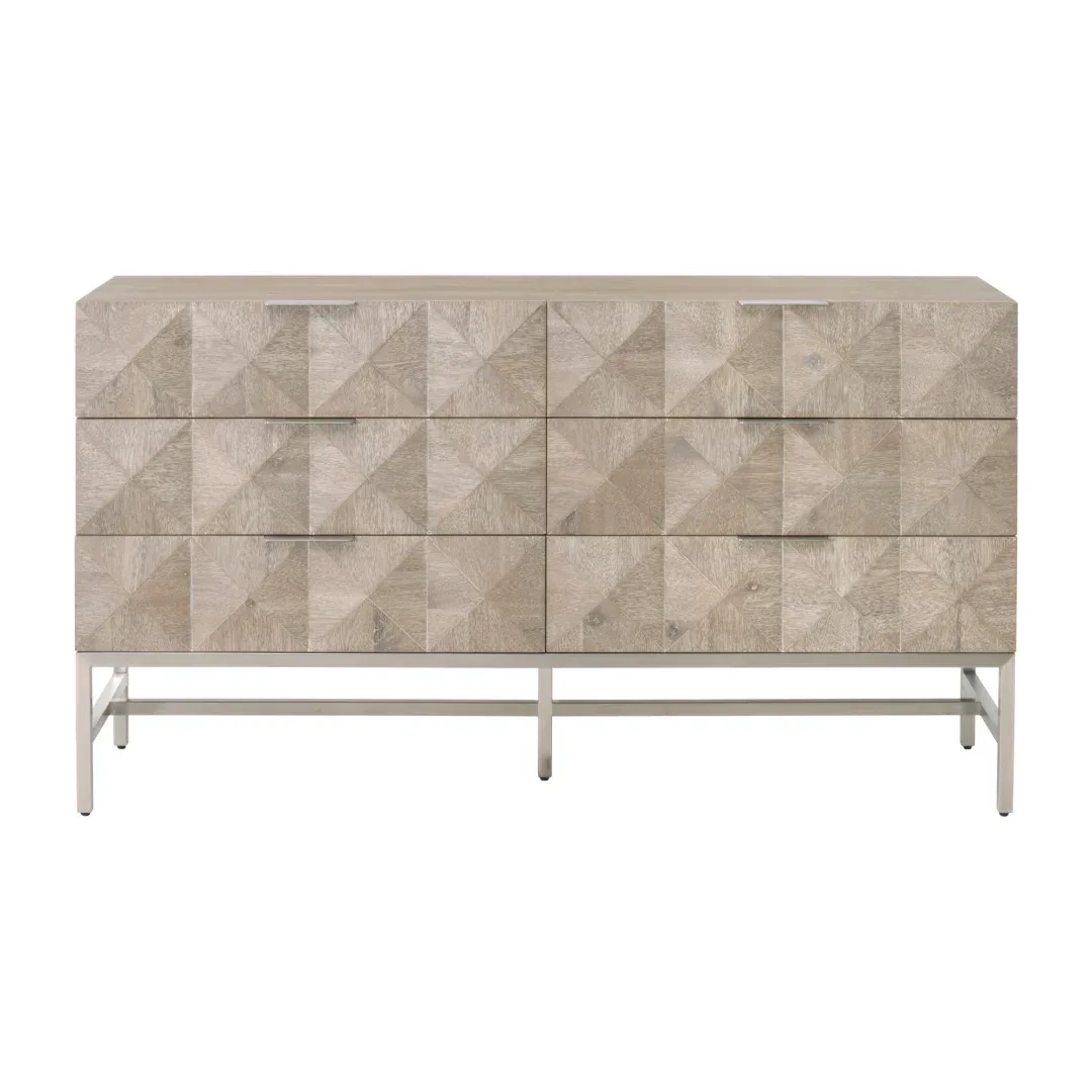 Atlas 6-Drawer Double Dresser - Kind &Amp; Woodi regarding