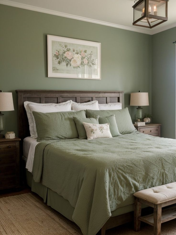 Bedding For Dark Green Walls At Christopher Bryant Blog inside From Drab to Dreamy Designing Beautiful Green Walls Outdoors