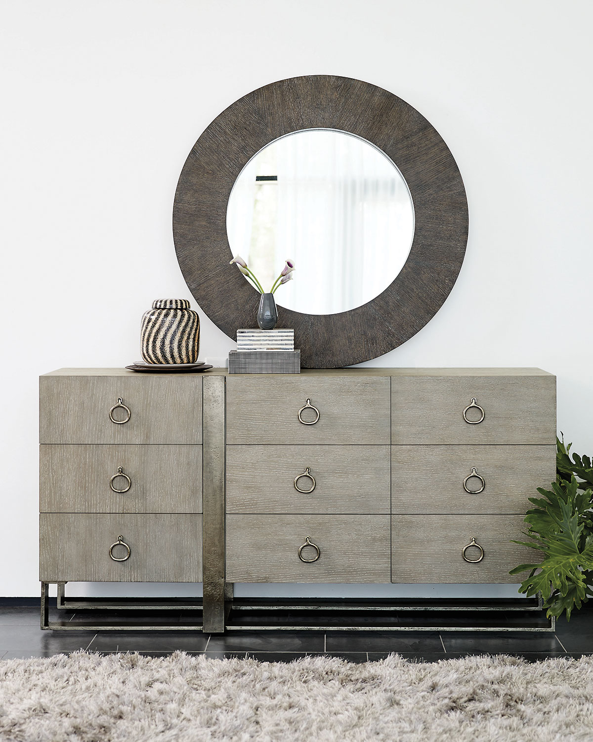 Bernhardt Linea 9-Drawer Dresser | Neiman Marcus regarding Understanding the Craftsmanship of the Bernhardt Linea Dresser