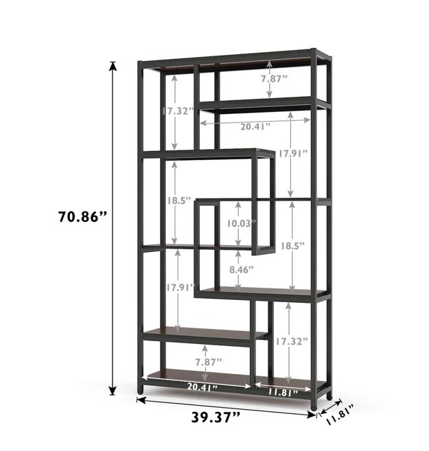 Black Display Shelf - Event Hire In Bermuda | So-N-So Hires within