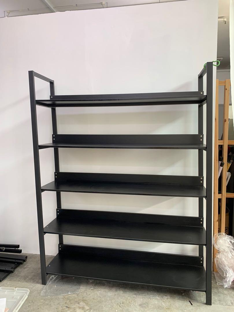 Black Display Shelf, Furniture & Home Living, Furniture, Shelves ... regarding