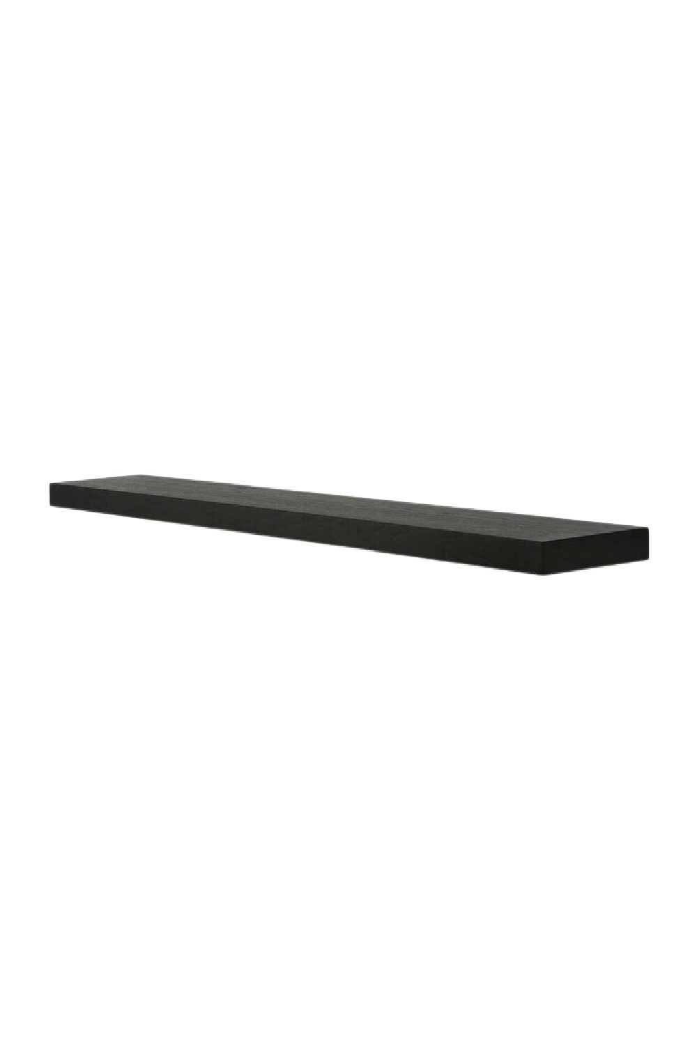 Black Oak Wall Shelf | Ethnicraft - Large | Oak Wall Shelves, Wall ... in Transform Your Space with a 24" Black and Rustic Oak Wall Shelf