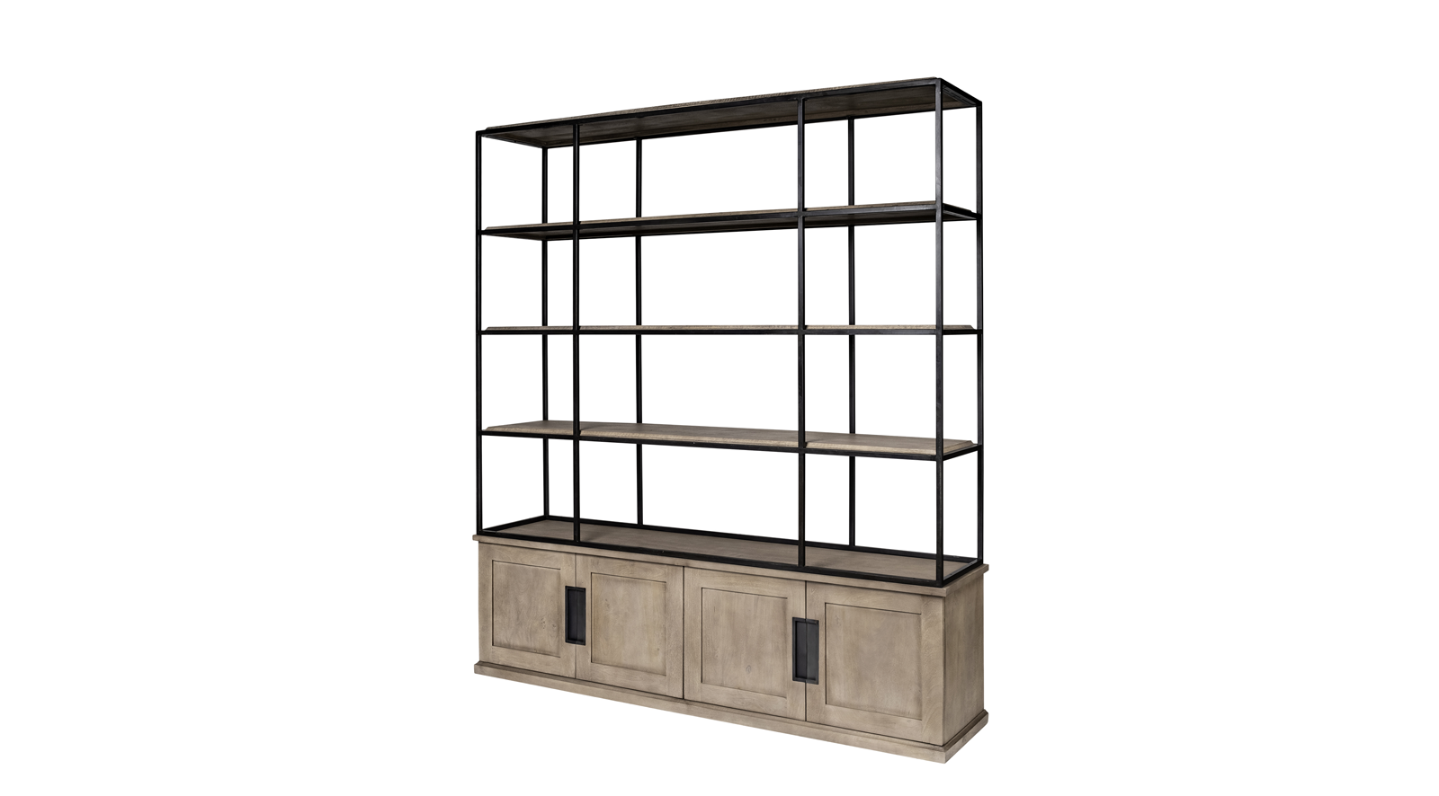 Braxton-I Shelving Unit - Wood N Tassel Home inside Bringing Warmth and Organization Home with Braxton II Shelving