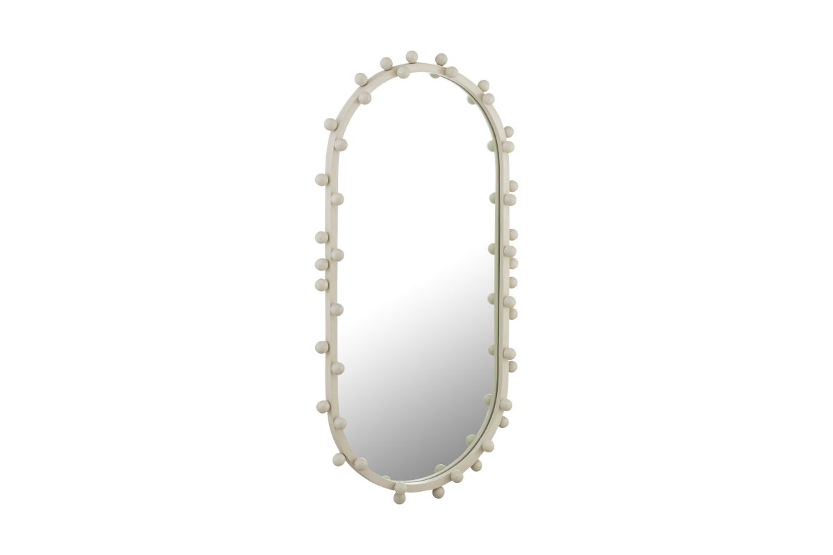 Bubbles Ivory Large Oval Wall Mirror At Gardner-White with
