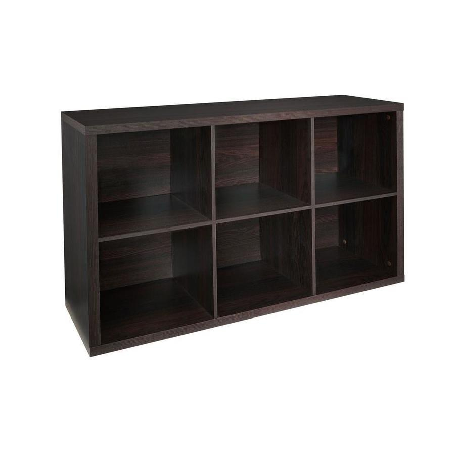 Closetmaid 6 Compartment Black Walnut Laminate Storage Cubes At Lowes.com in Unlocking the Charm of Dark Walnut Storage Cubes A Comprehensive Guide