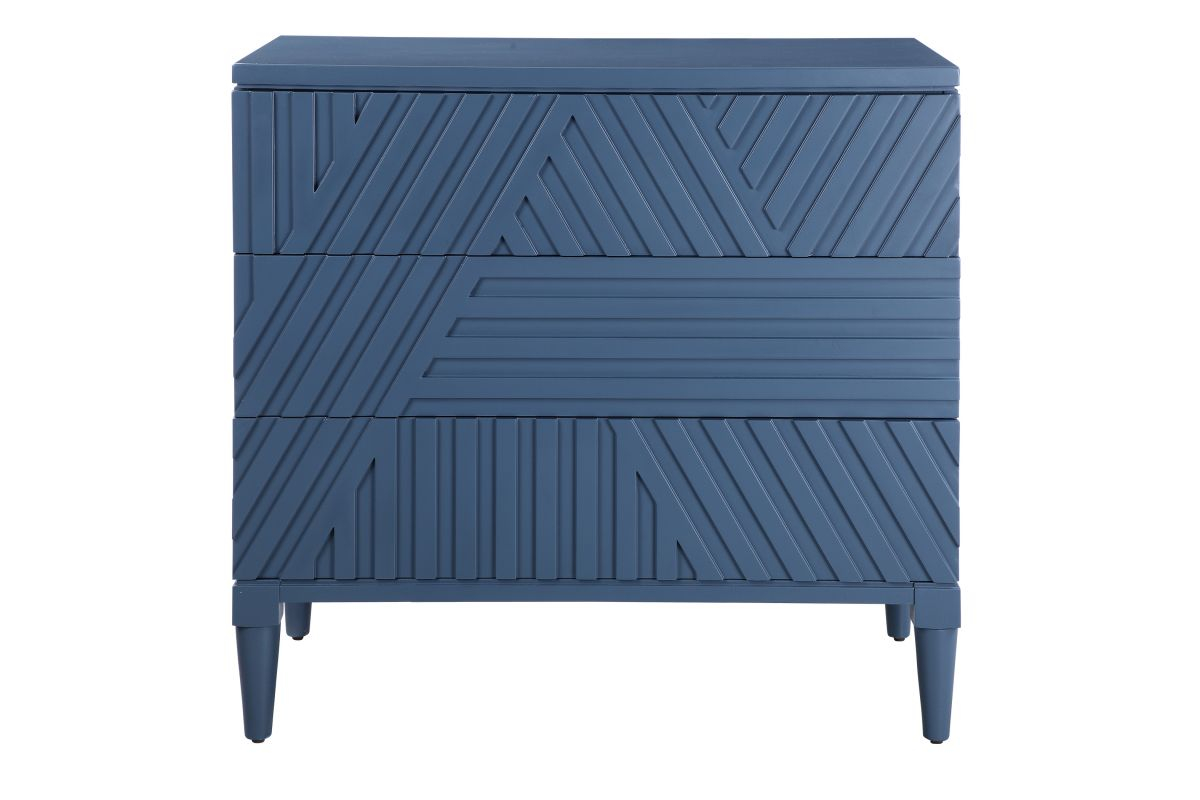 Colby Blue Drawer Chest At Gardner-White for How to Style Your Uttermost Colby Blue Drawer Chest for Maximum Impact
