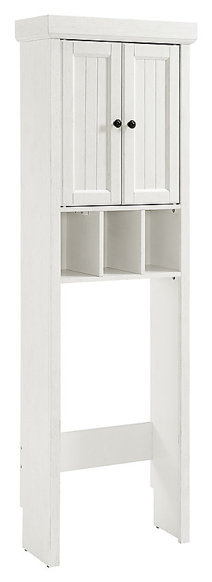 Crosley Seaside Linen Cabinet | Ashley with