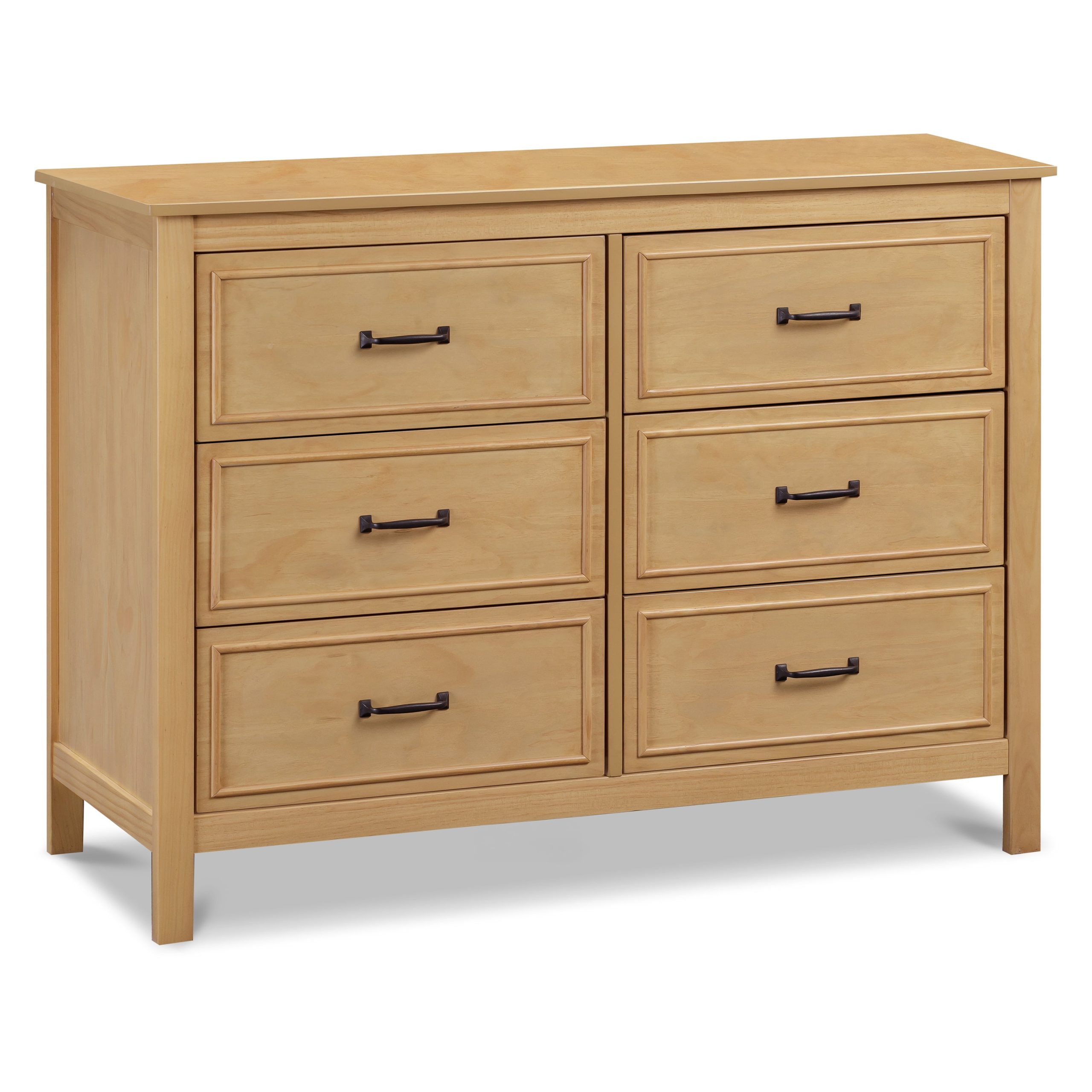 Davinci Charlie 6-Drawer Double Dresser - Walmart.com regarding