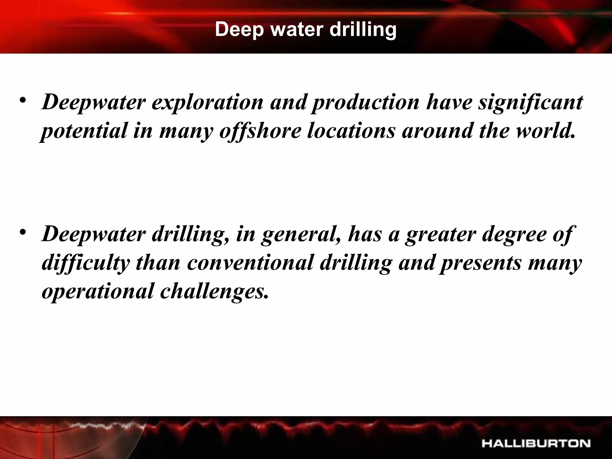 Deep Water Drilling Final | Ppt | Geology | Science pertaining to