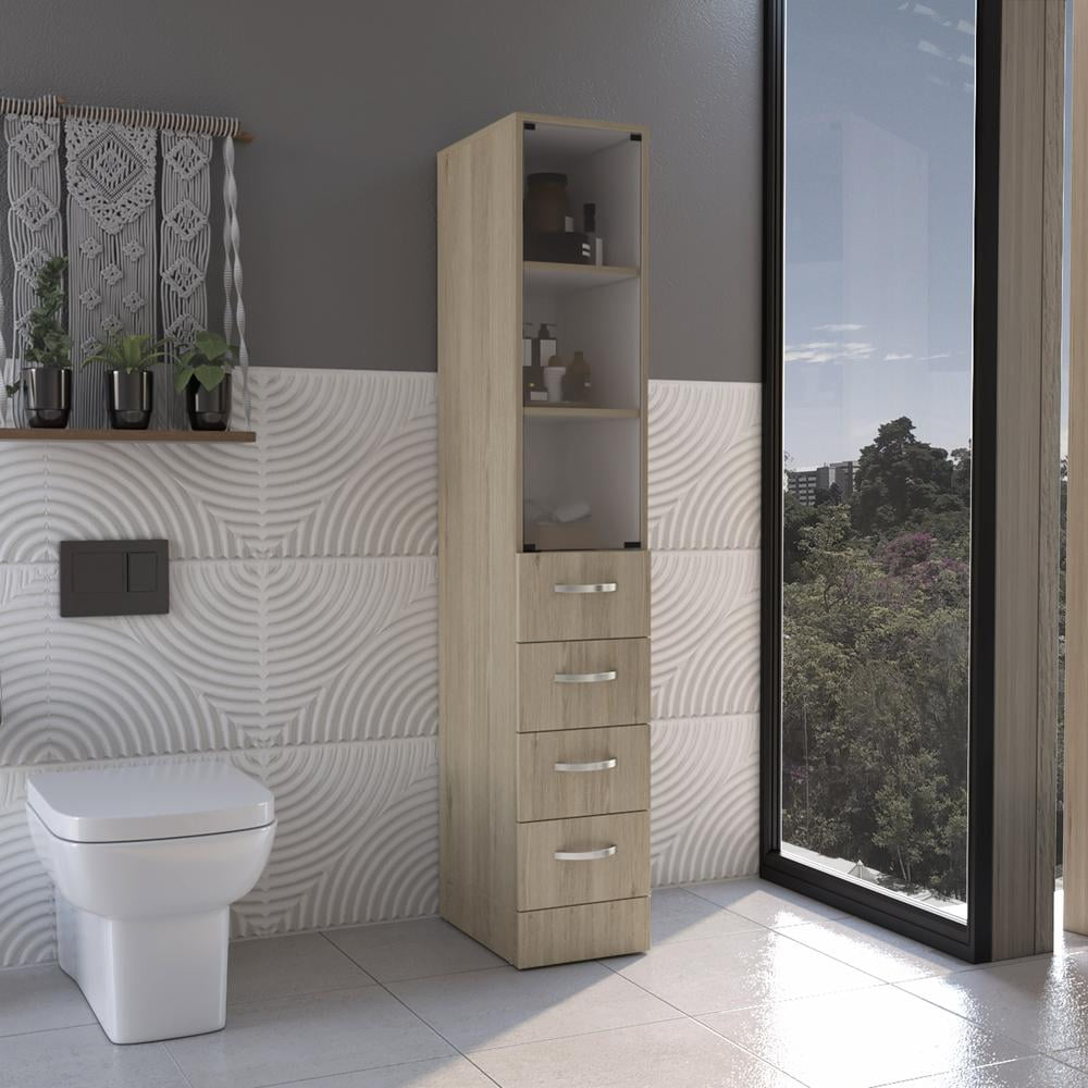 Depot E-Shop Magna Linen Cabinet - Walmart.com inside A Deep Dive into the Magna Linen Cabinet's Versatile Storage Features