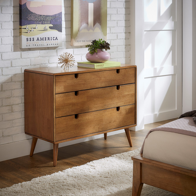Why the Dexter Oak Finish 3-Drawer Dresser is a Classic Choice