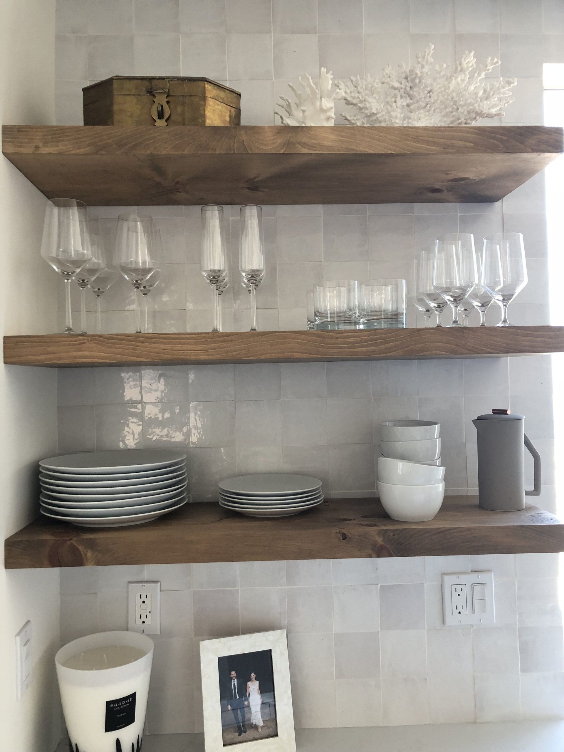 Diy Floating Shelves Solid Wood with