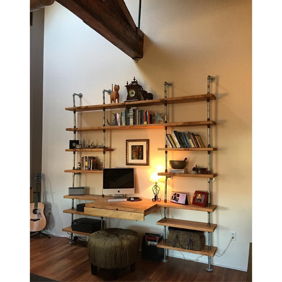 Durham Shelving: Industrial Pipe Shelving Unit within Durability Meets Design Understanding the Strength of Industrial Pipe Shelving