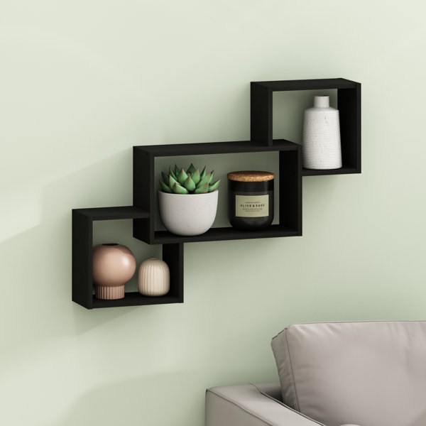 Ebern Designs Authement 3 Piece Floating Shelf | Wayfair throughout