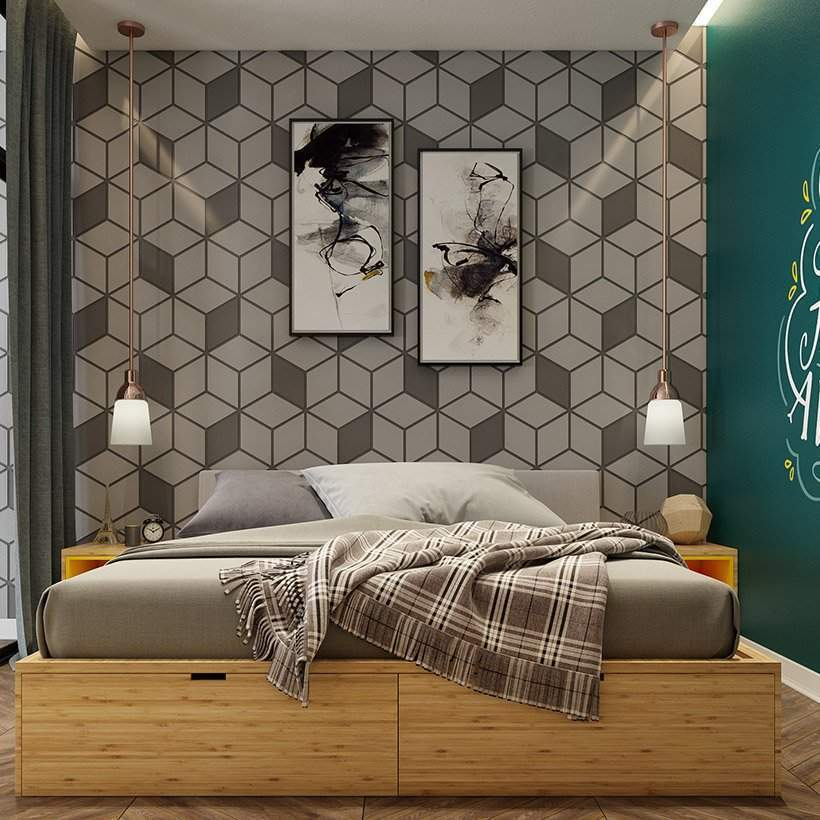 Elevate Your Space: Creative Wallpaper Decor Ideas For Your Bedroom – Decor for Elevate Your Bedroom Aesthetics With These 50 Accent Wall Concepts