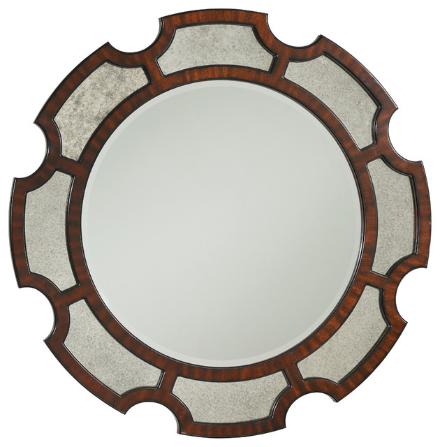 Emma Mason Signature Hans Price Round Mirror In Brentwood ... in A Closer Look at the Design Details of the Emma Mason Kiwi Mirror