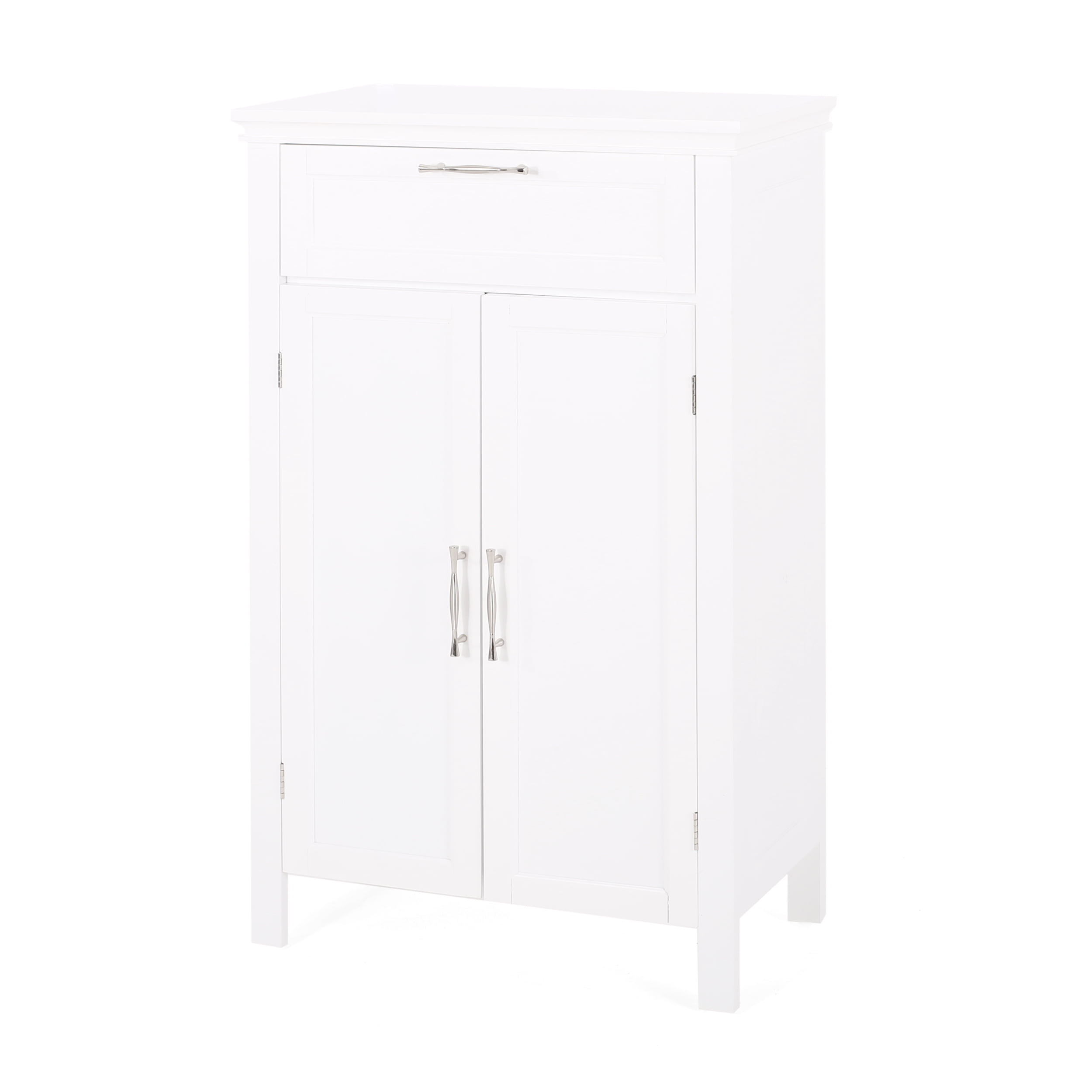 Gdf Studio Meader Modern Bathroom 2 Door Floor Storage Cabinet With ... pertaining to