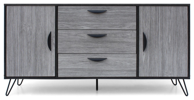 Gdf Studio Vivian Mid Century Modern Cabinet - Midcentury ... in The Practicality of the GDF Studio 24" Bathroom Cabinet