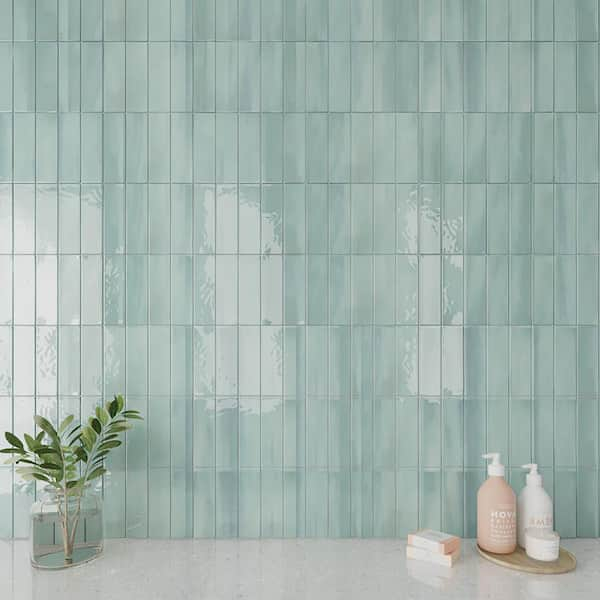Giorbello Spanish Allure Porcelain 12 In. X 24 In. X 9Mm Wall Tile Case ... within