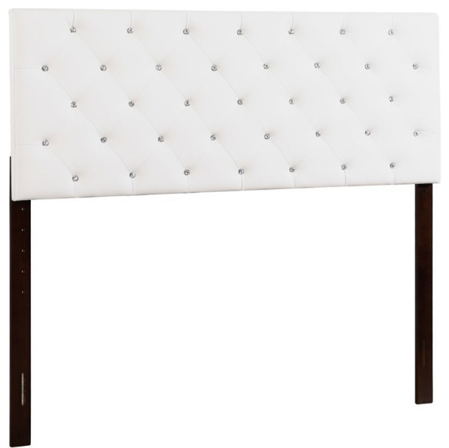 Glory Furniture Super Nova Faux Leather Upholstered Twin Headboard In ... with regard to Exploring the Versatility of the Glory Furniture Super Nova Headboard in White