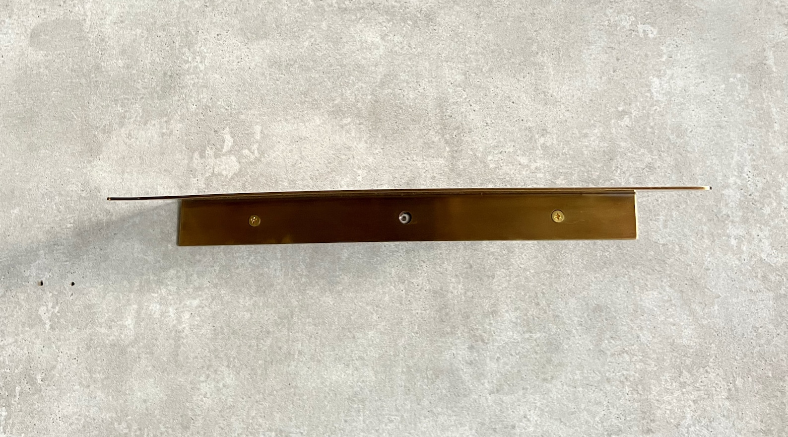 Handmade Solid Brass Floating Shelf Wall Mounted Wall Shelves - Etsy inside From Concept to Installation Your Guide to 30-Inch Seamless Aged Brass Shelves