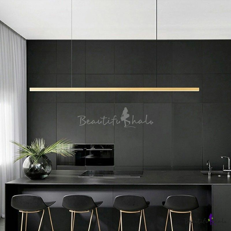 Hanging Bar Lights, Kitchen Island Hanging Lights, Modern Kitchen ... regarding Choosing the Perfect 5-Light Linear Pendant for Your Island