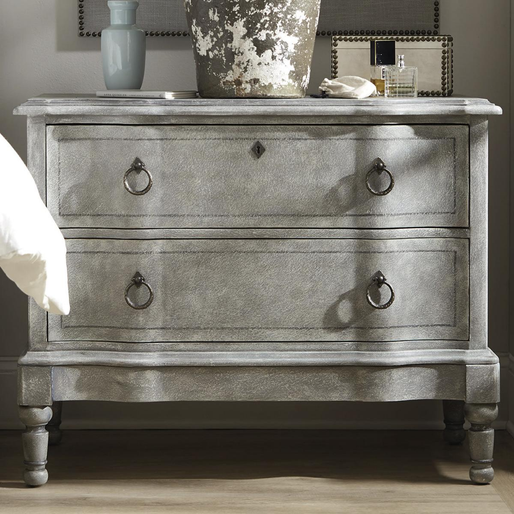 Hooker Furniture Boheme Verbena Bachelor's Chest In Stonewash Blue ... for