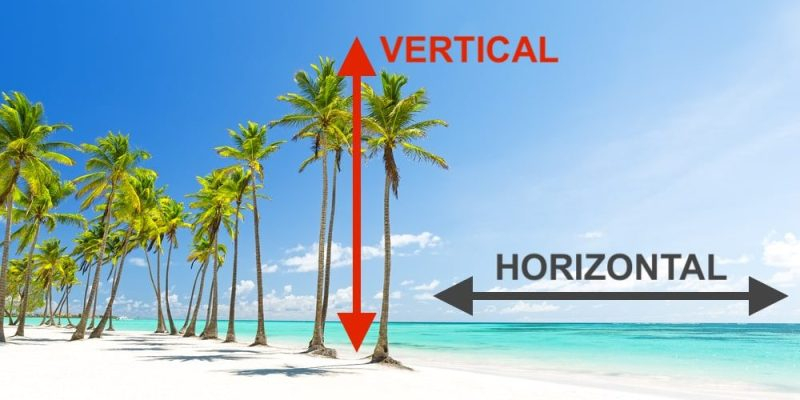Horizontal And Vertical (Meaning And Explanation) for