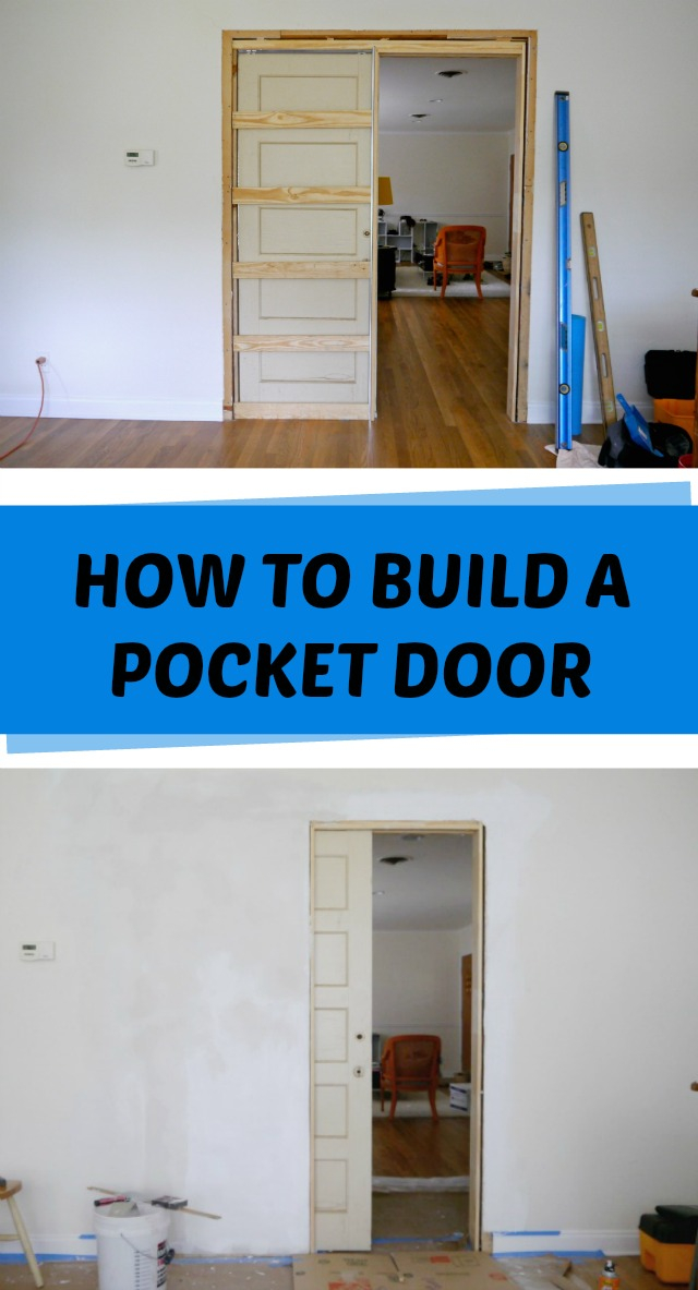 How Build A Pocket Door - Builders Villa for