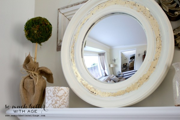 How To Make A Diy Gold Leaf Mirror..... - Jennifer Rizzo with regard to