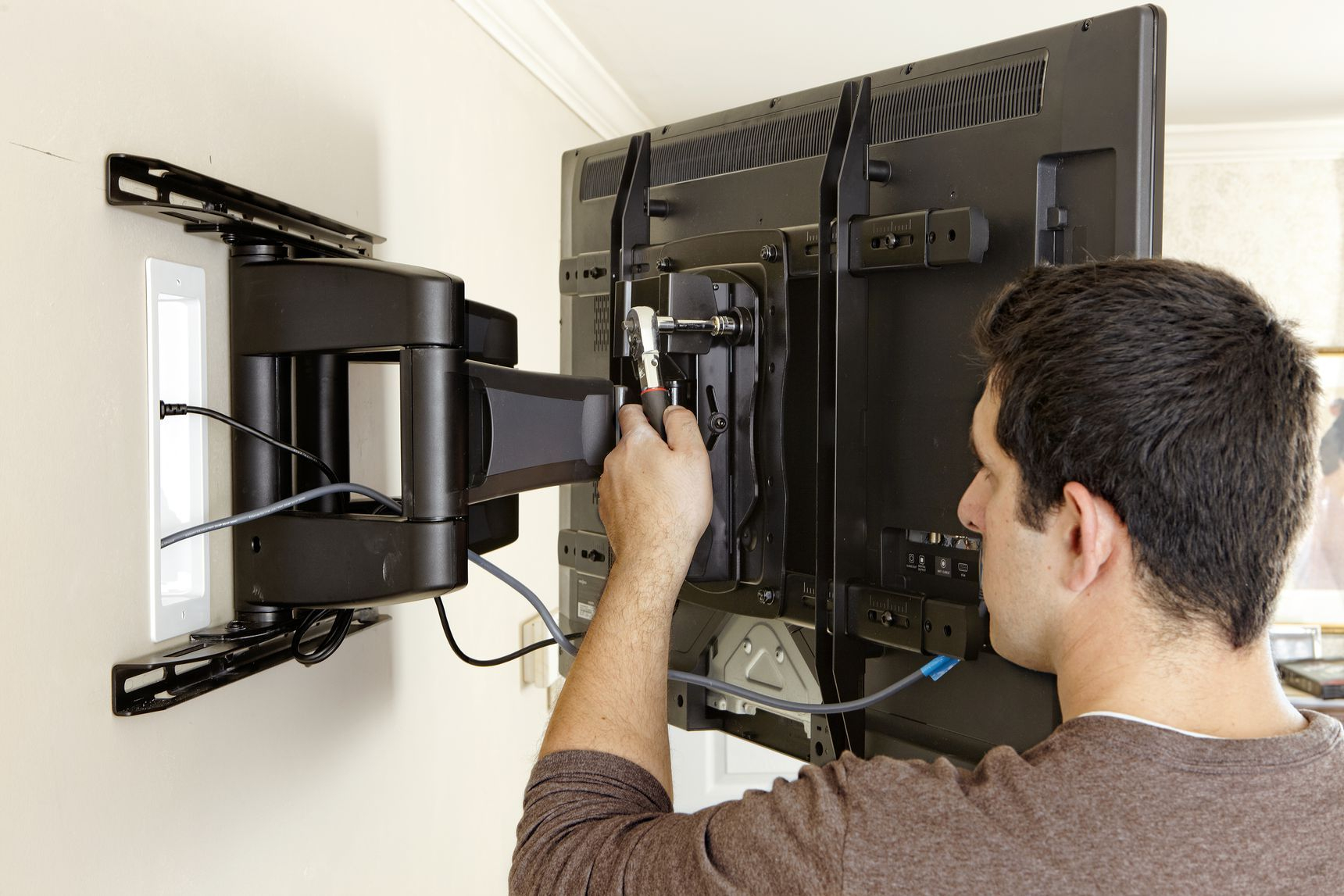 How To Run Tv Wires Behind Wall for Mastering the Media Wall Your Guide to Invisible TV Solutions