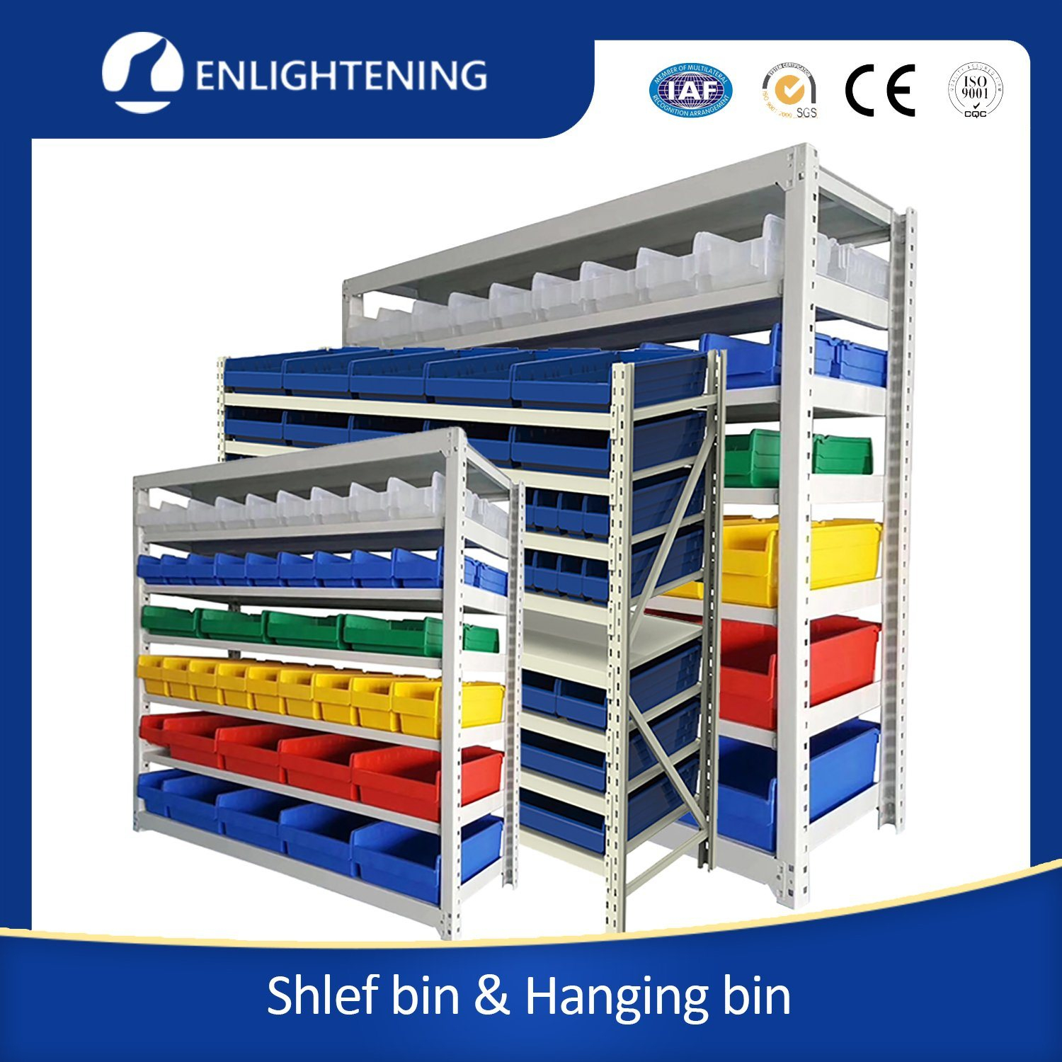 Industrial & Office Storage Solution Parts Storage Bins With Rack ... throughout