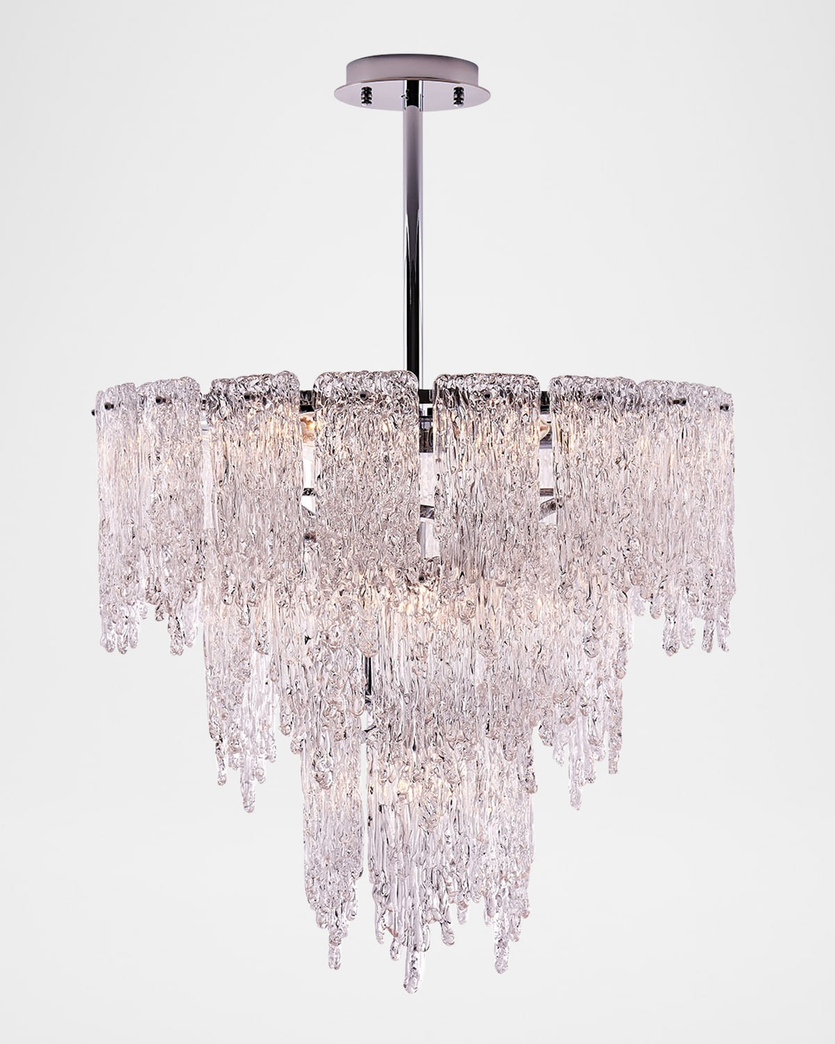 Kalco Lighting Sphere 28" Capiz 4-Light Chandelier | Horchow in