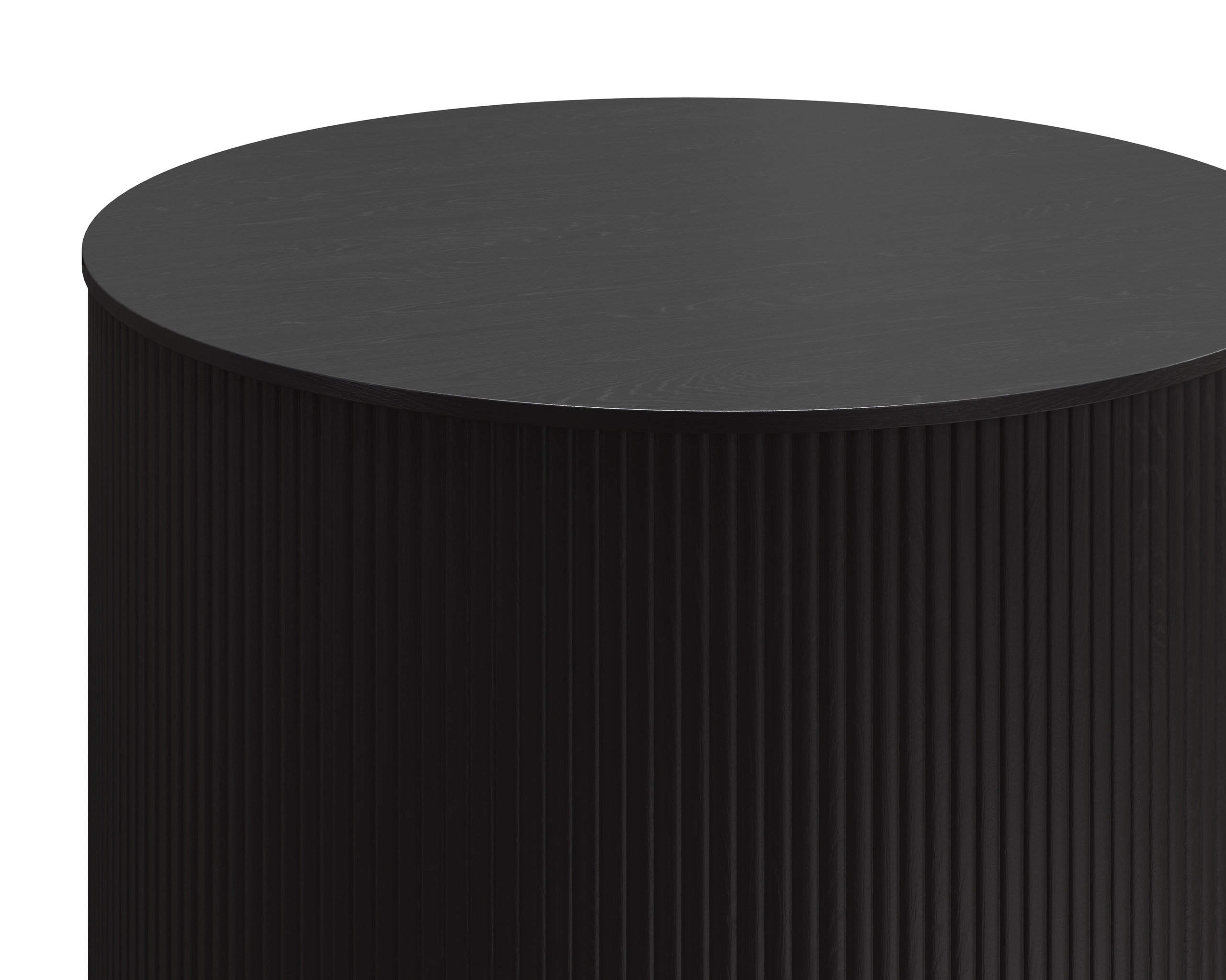 Kalla Side Table, Charcoal - Contemporary - Side Tables And End Tables ... intended for Kalla Dressers Where Craftsmanship Meets Contemporary Style