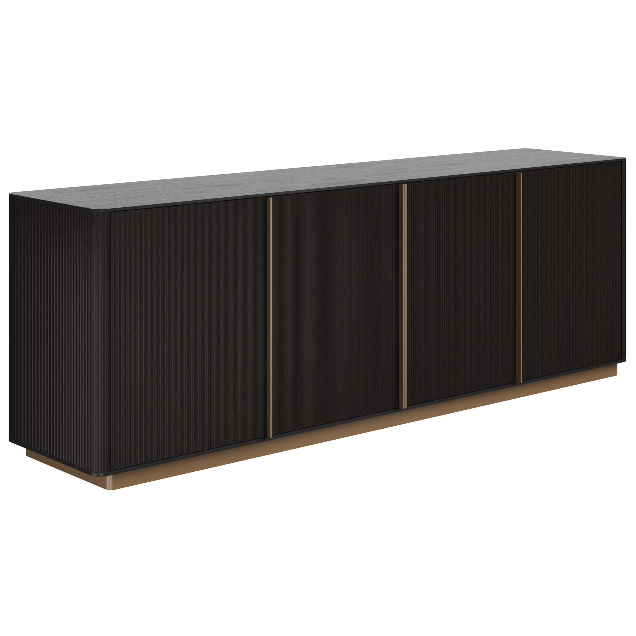 Kalla Sideboard, Charcoal | Sideboard, Contemporary Buffets And ... within